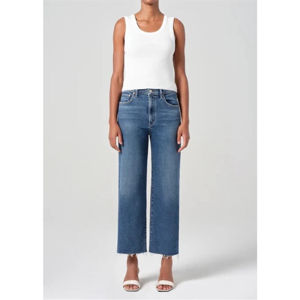 AGOLDE Harper Crop Jeans | Size 23 | High Rise Straight Leg